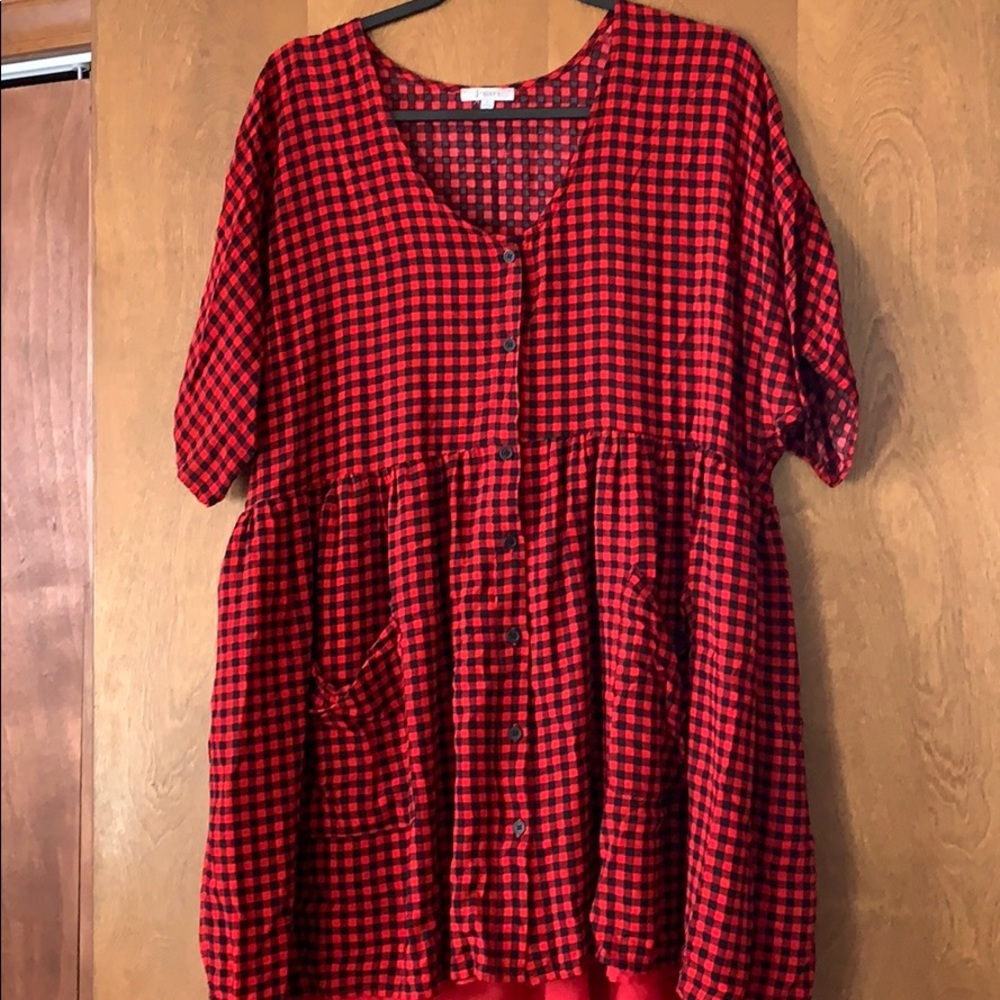 Babydoll gingham dress *BOGO DEAL*